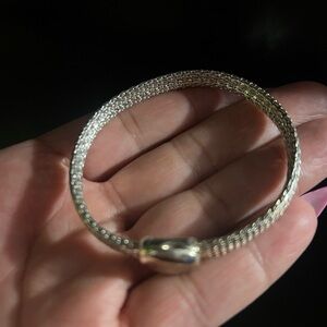 Monet Elegant Silver Bracelet
